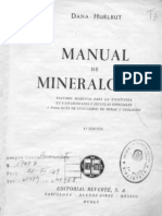 Manual de Mineralogia DANA 2da Edicion