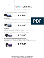 InfoTech Connect Pricelist