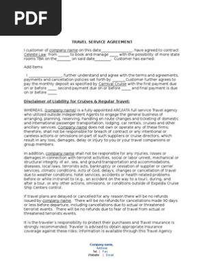 Service Agreement Template