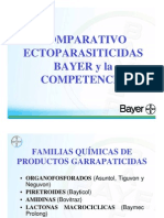 Ectoparasiticidas Bayer y Competencia