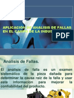 Aplicación de Analisis de Fallas en El Campo