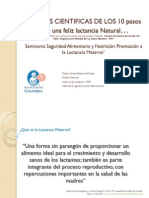10 Pasos para Una Lactancia Feliz Diana Carolina Espinosa