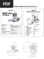 SAITO Twin-Cylinder Four-Stroke Manual | PDF | Carburetor | Throttle