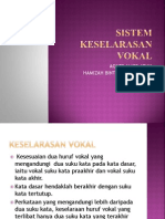 Sistem Keselarasan Vokal g4