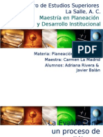 La Evaluacion - Un Proceso de Dialogo y Mejora