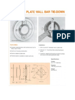 Plate Wall Bar Tie-Down