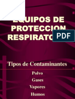 Equipos de Protección Respiratoria