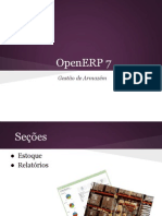 OpenERP 7 - Gestão de Armazém