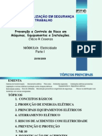 0-Esp Em Seg Trabalho - Eletricidade Parte i