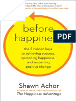 Before Happiness by Shawn Achor-Excerpt