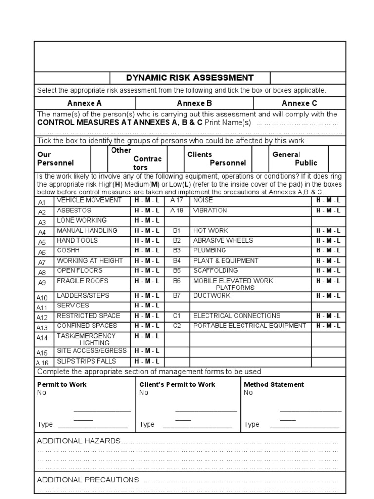 dynamic-risk-assessment-blank-pdf-personal-protective-equipment