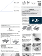 Instructions for Bake Pops