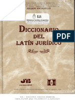 Diccionario Latín Jurídico