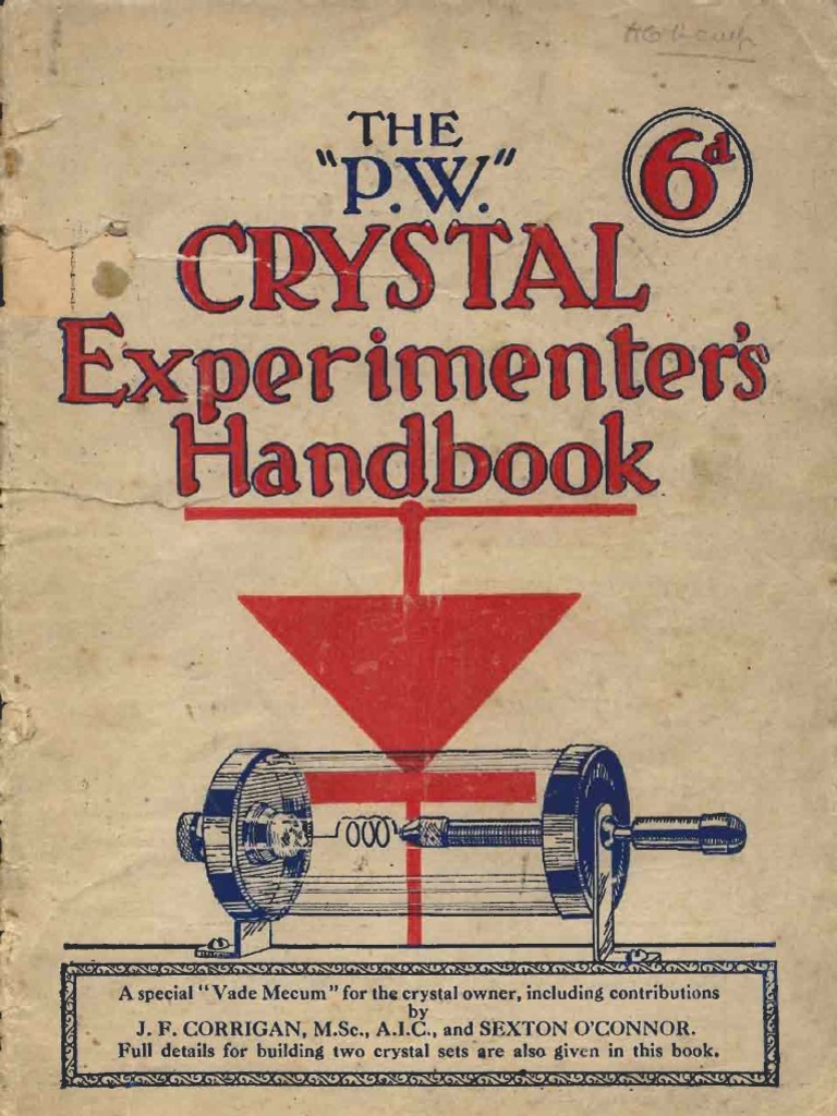 Radio Crystal Experimenters Handbook