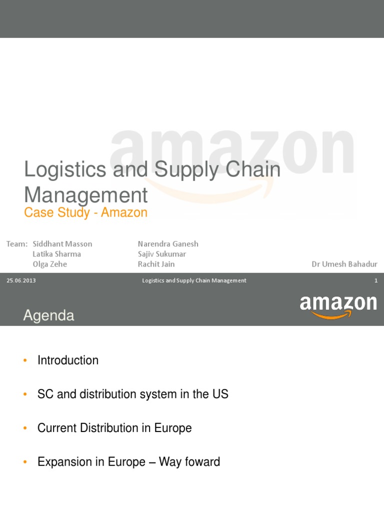 Amazon's Supply Chain Evolution Case Study | PDF | Amazon.Com | Supply ...