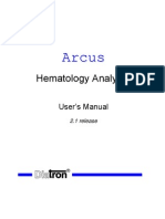 Diatron - Arcus User Manual