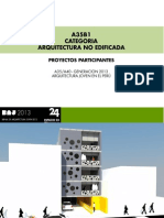 Categoria A35 / Arquitectura No Edificada