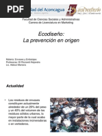 Ecodiseño envases