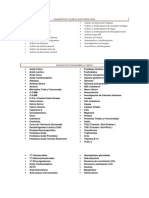 Diagnóstico Clínico Bacteriología