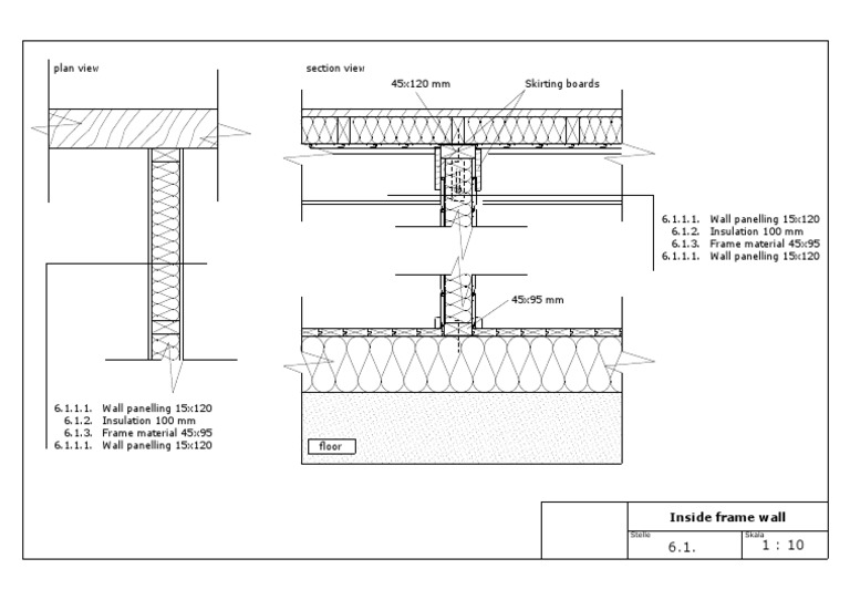 Corner Wall Framing Basics Diagram | PDF | Technology & Engineering