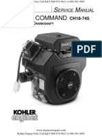 Kohler Service Repair Manual Command CH18 CH20 CH22 CH23 CH25 CH26 PDF