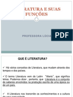 A Literatura e suas funções
