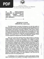 CHR Resolution Vs OceanaGold