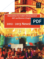 AID MIT and Boston Chapters: 2012-13 Newsletter