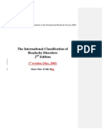 Cefalea - Clasificacion de Cefaleas ICHD-IIR1 Final