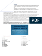 Canasta Vital y Básica Incrementan Sus Precios