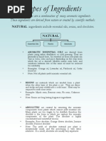Essential Oil Blending Factors Chart | PDF