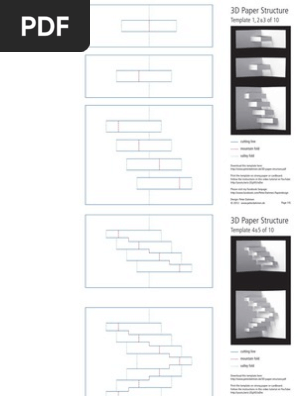 3D Paper Structure