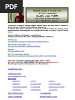 Download Mental Health Bulletin No 206 June 1st 2009 by Health Library SN16038572 doc pdf