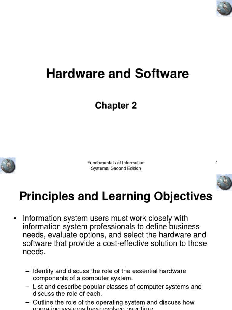 Hardware and Software Fundamentals of Information Systems, Second
