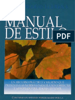 Un Manual de Estilo (Mario Llerena)