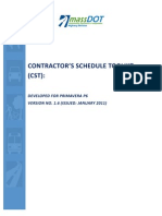 CONTRACTOR'S SCHEDULE TOOLKIT FOR p6