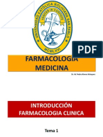 Farmacología clínica introducción