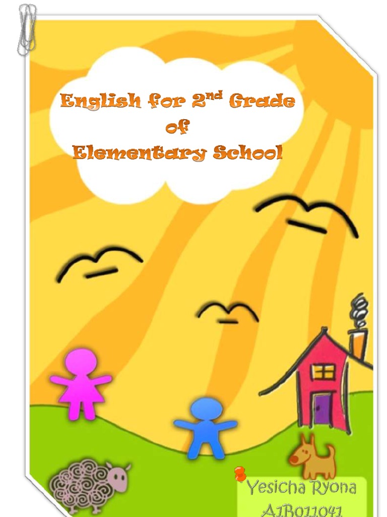 English for Second Grade of Elementary School Buku materi  