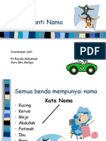 Slaid Kata Ganti Nama 1