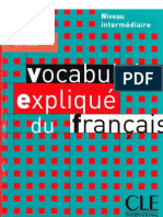 (22) Vocabulaire Expliqué du Français (Niveau Intermédiaire)