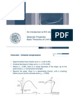 RC Structures Materials Properties Limit Analysis