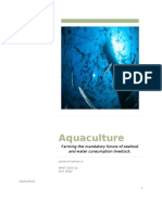 Aquaculture: Farming The Mandatory Future of Seafood and Water Consumption Livestock