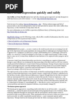 Download How to lift depression quickly and safely by Human Givens Publishing Official SN16042830 doc pdf