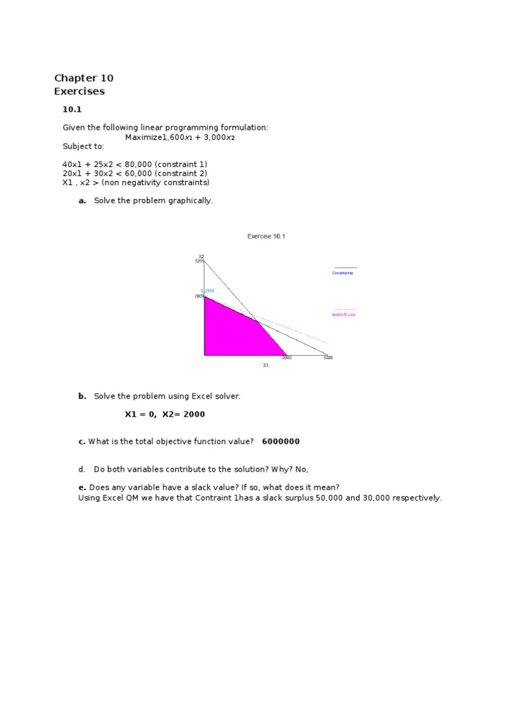 Chapter 10 | PDF | Linear Programming | Operations Research