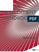 MIT Career Development Handbook Resume and Cover Letter PDF
