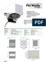 Fan Heater: High-Performance PTC