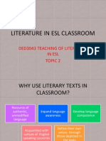 Ded3043 Teaching of Literature in Esl Topic 2