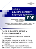 Tema 5 Equilibrio Gral