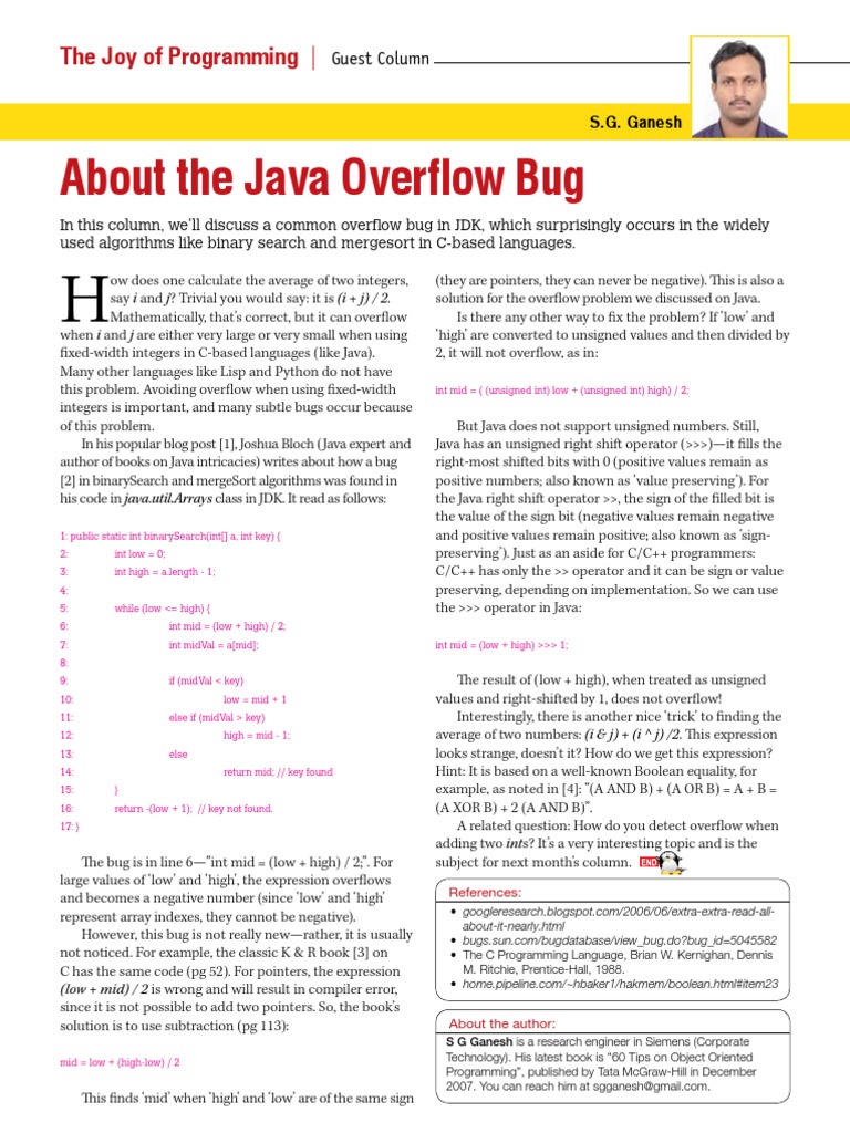 26 JoP Feb 09 | PDF | C (Programming Language) | Integer (Computer Science)