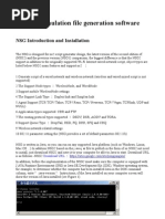 NSG Introduction and Installation